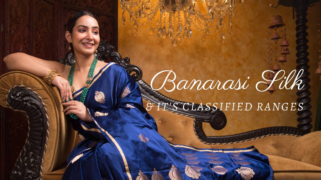 Types of banarasi silk saree Sacred Weaves Sacred Weaves