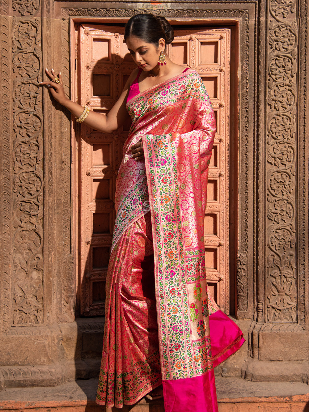 Katan Banarasi Sarees: Luxurious Weaves | Pure Silk with Intricate Zari Work