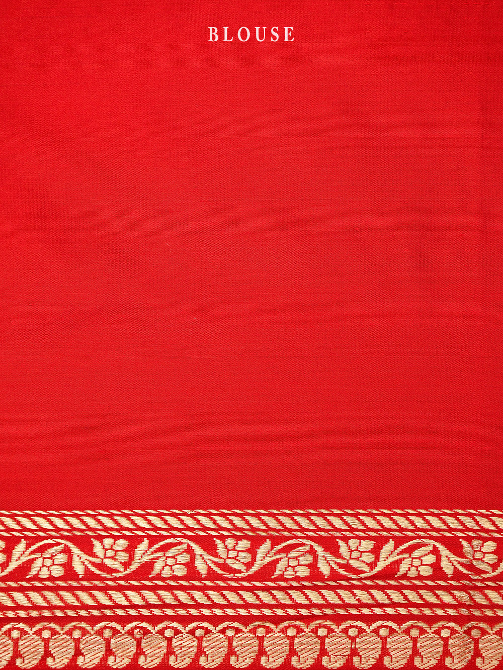 Red Jaal Katan Silk Handloom Banarasi Saree - Sacred Weaves