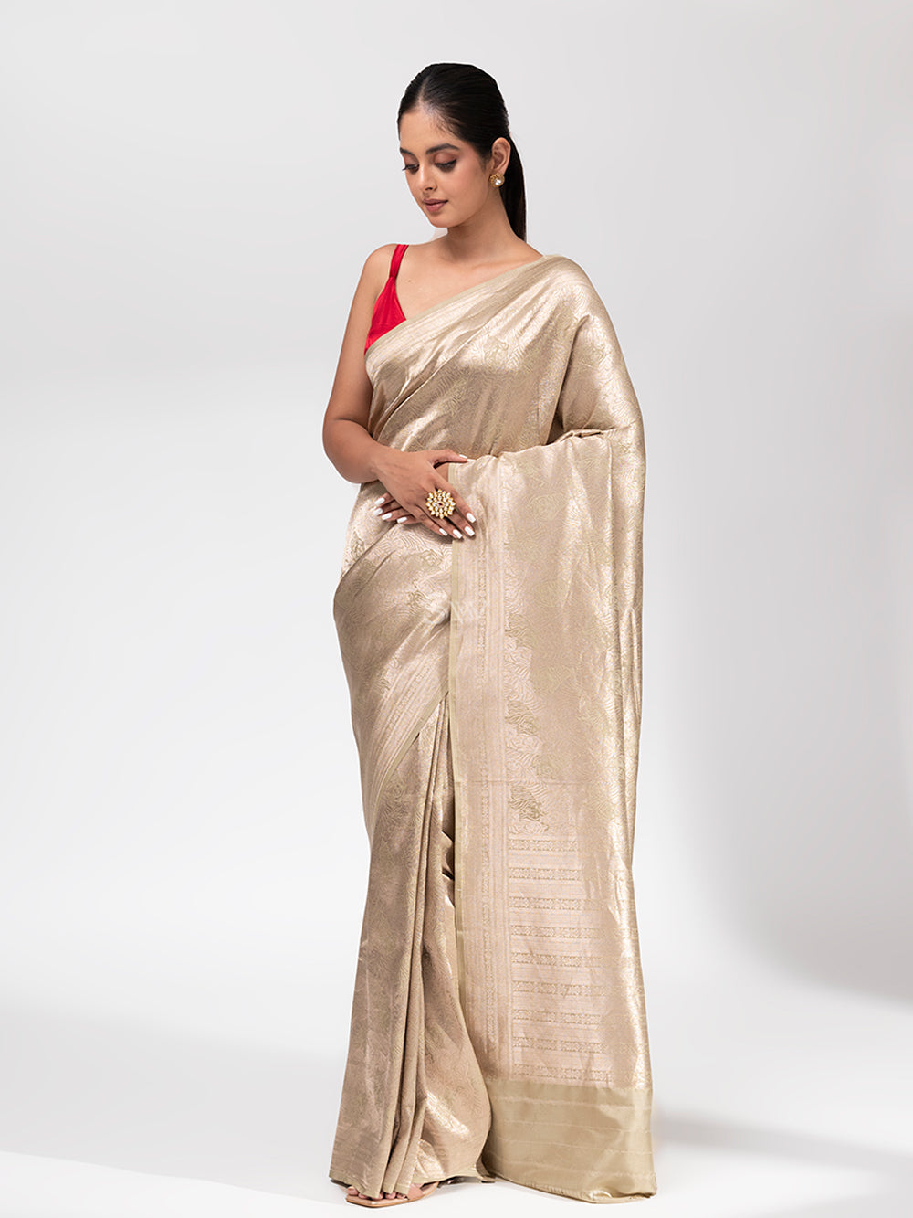 AMMK: Adi Mohini Mohan Kanjilal - :: New Collection :: Exclusive 10% - 15%  flat discount on purchase above Rs.2000/- only from #AMMK. Shop now Zardosi  Banarasi #Silk #sarees: https://bit.ly/2HqcbmR #ethnicwear #fashion #