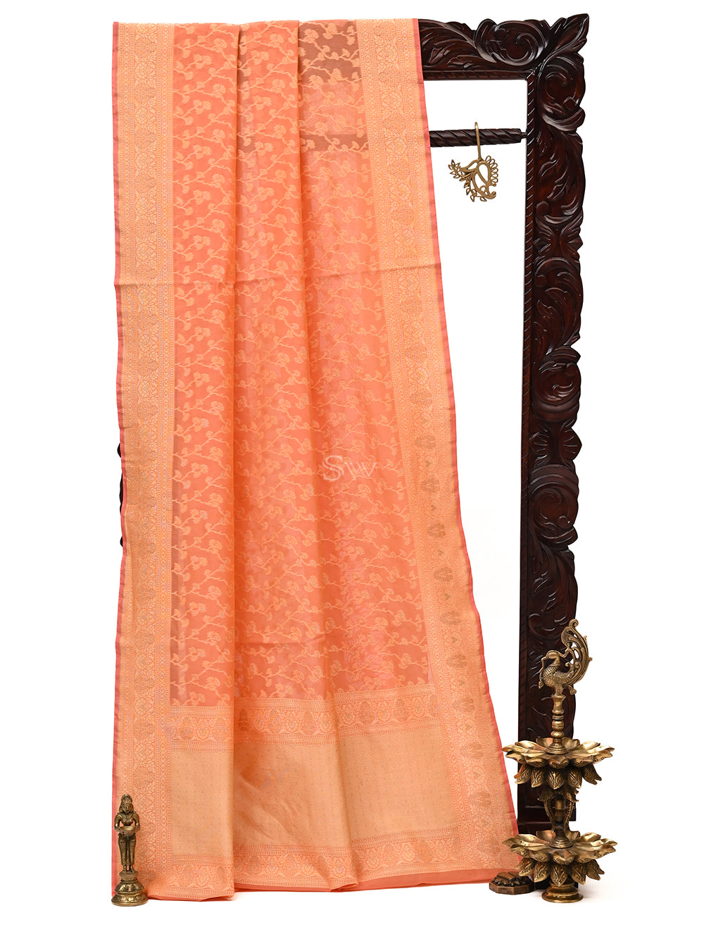 Banarasi Georgette Banarasi Saree – Khinkhwab