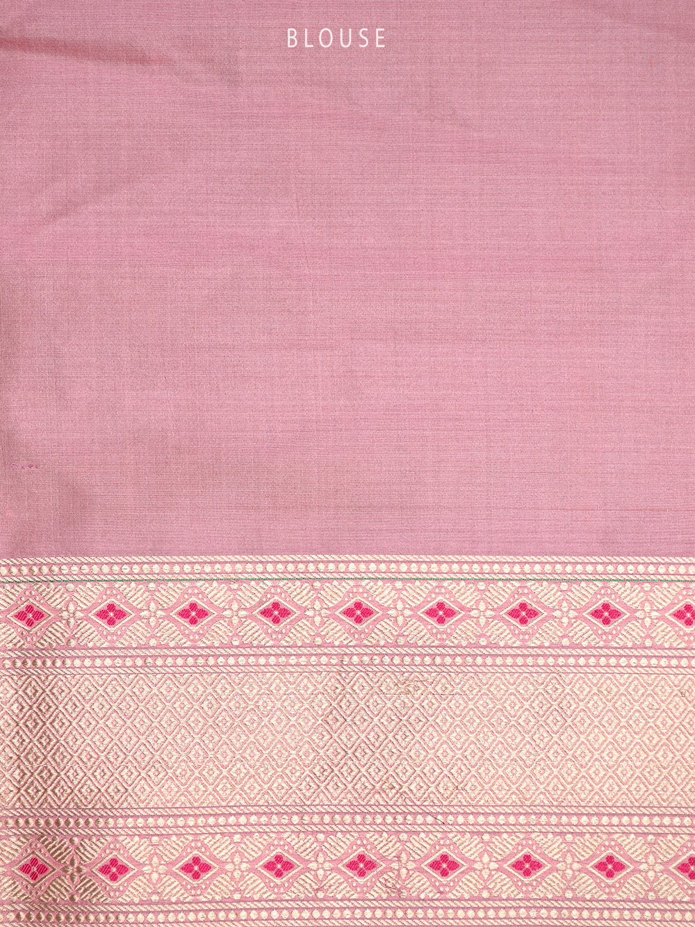 Light Pink Meenakari Boota Katan Silk Handloom Banarasi Saree