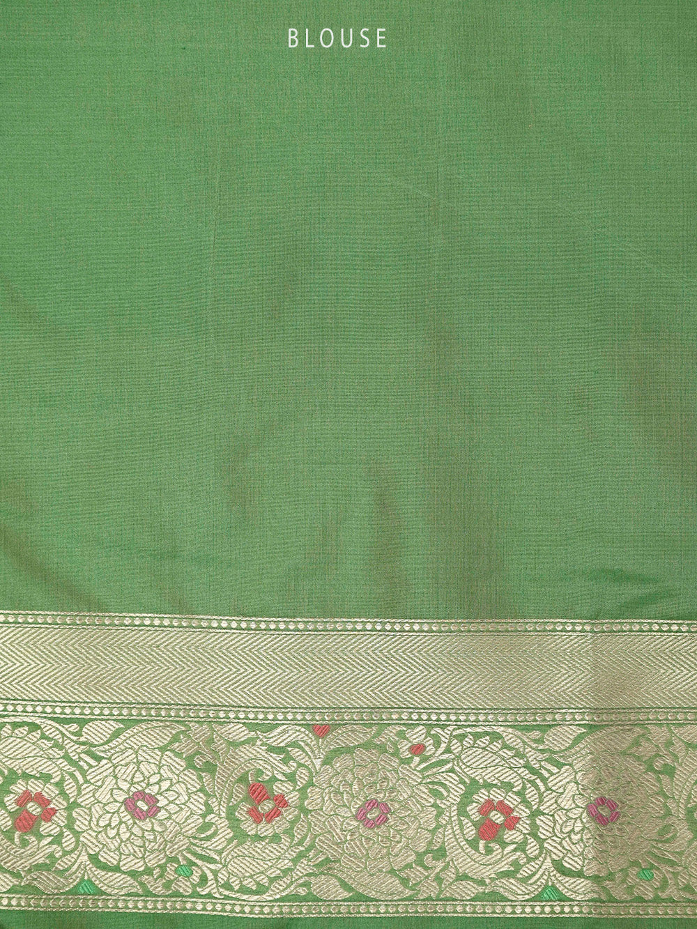 Pista Green Meenakari Booti Katan Silk Handloom Banarasi Saree