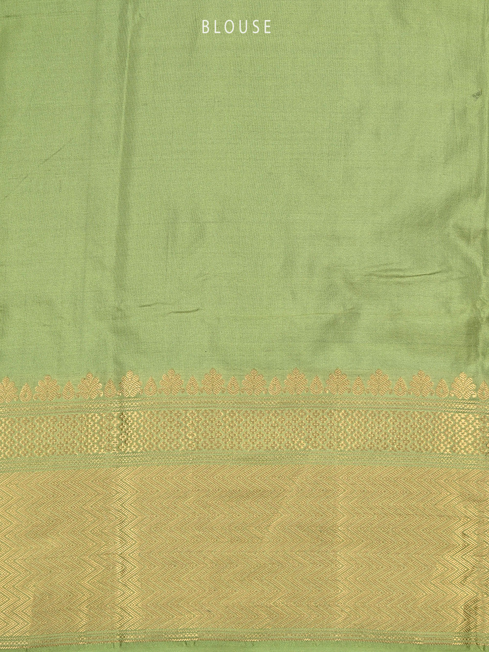 Pista Green Katan Silk Handloom Banarasi Saree