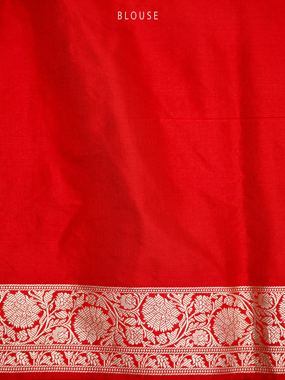 Red Uppada Katan Silk Handloom Banarasi Saree