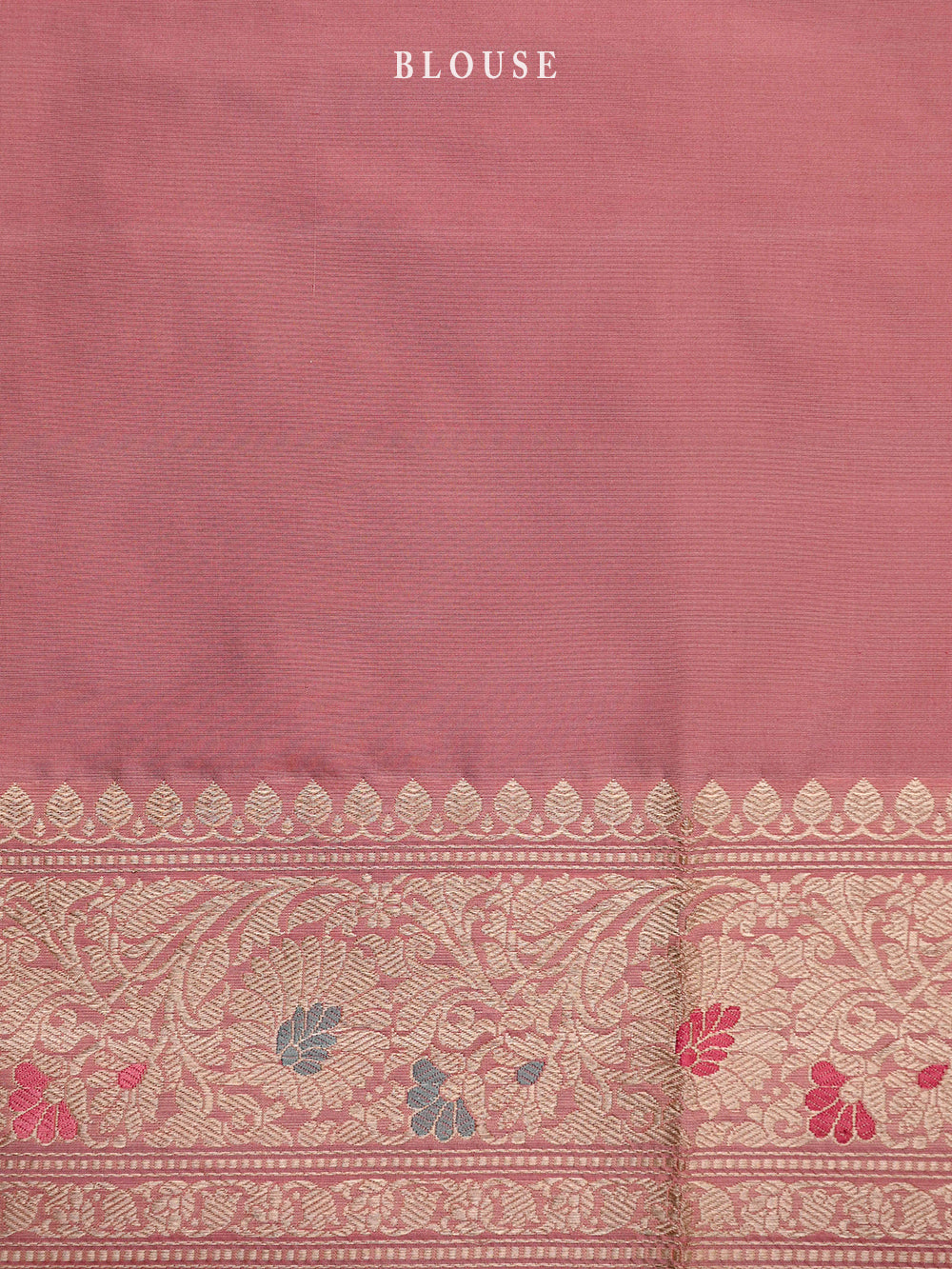 Pastel Pink Meenakari Katan Silk Handloom Banarasi Saree