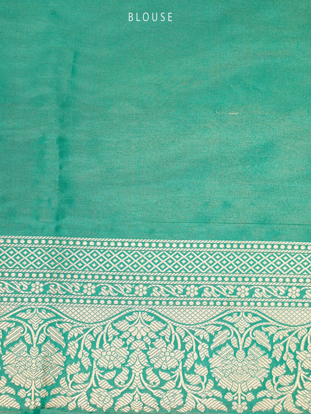 Green Katan Tissue Silk Handloom Banarasi Saree