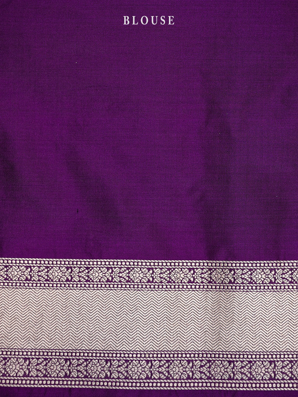 Purple Uppada Jaal Katan Silk Handloom Banarasi Saree - Sacred Weaves