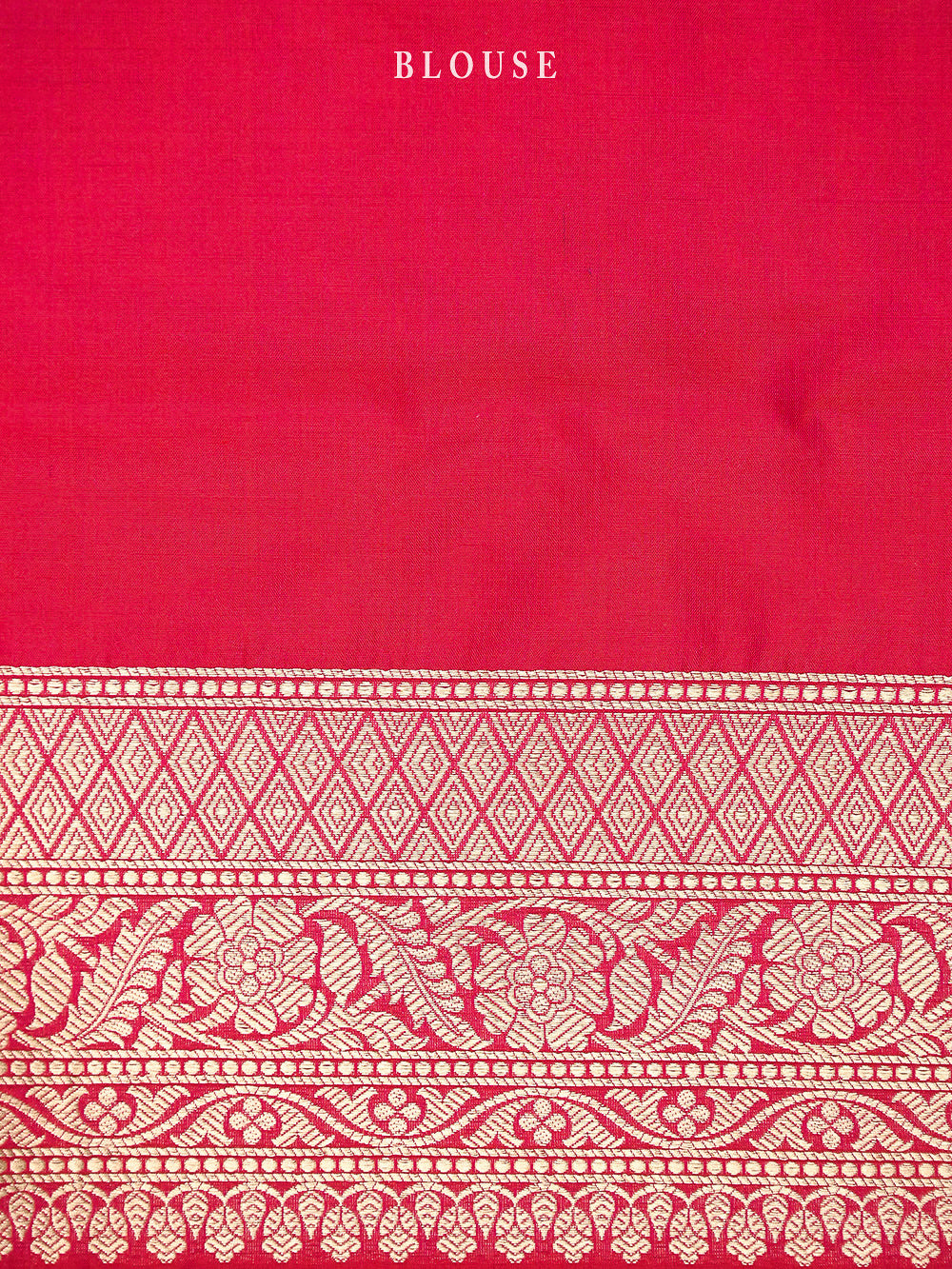 Dark Pink Uppada Katan Silk Handloom Banarasi Saree