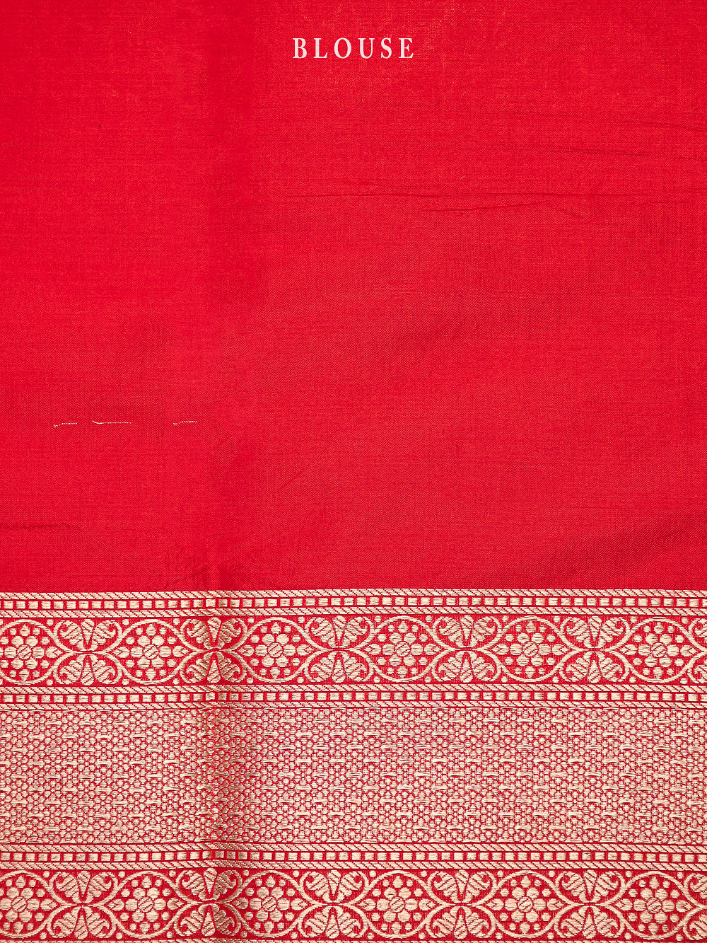 Red Meenakari Brocade Handloom Banarasi Saree