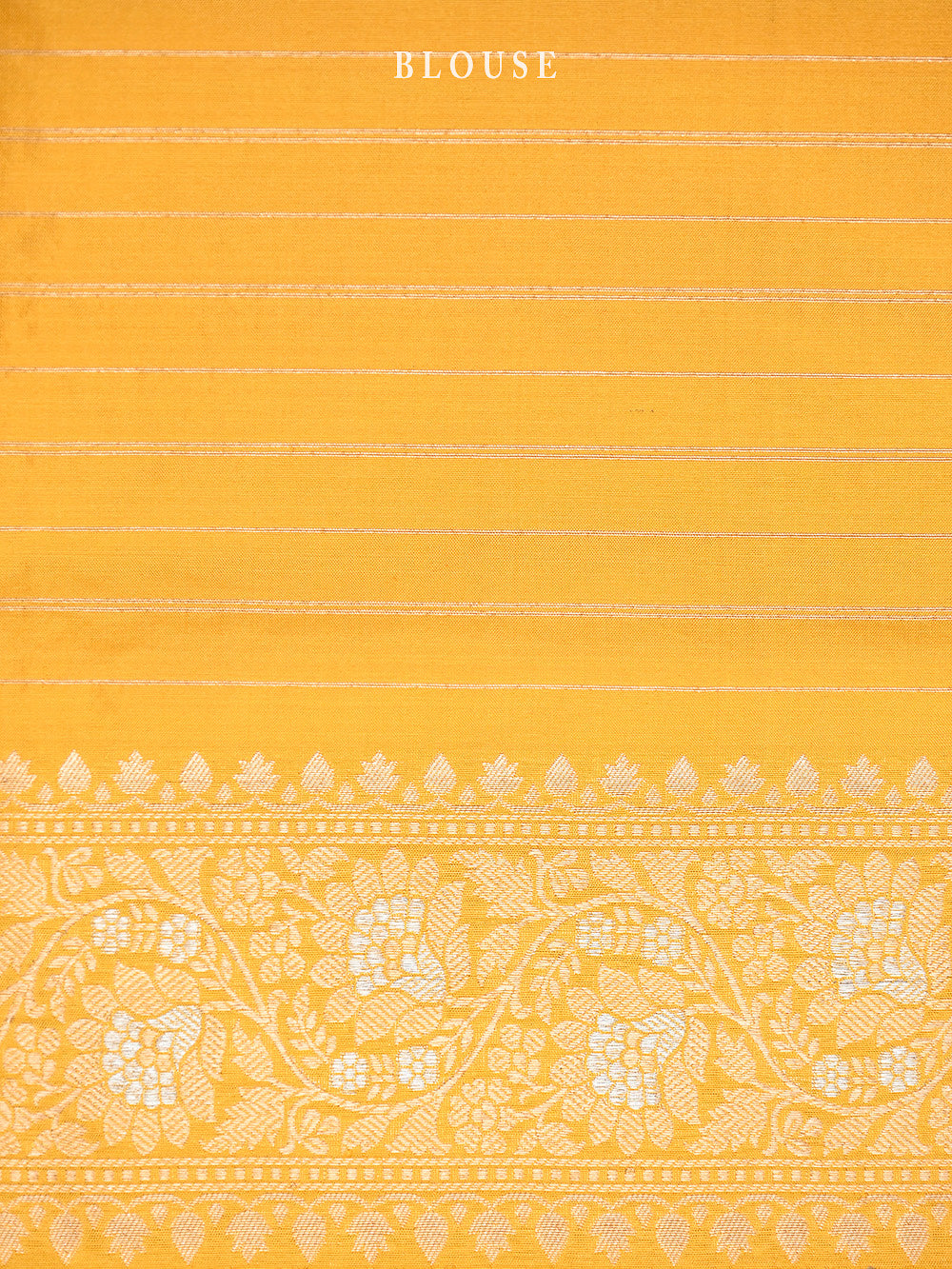 Yellow Uppada Katan Silk Handloom Banarasi Saree