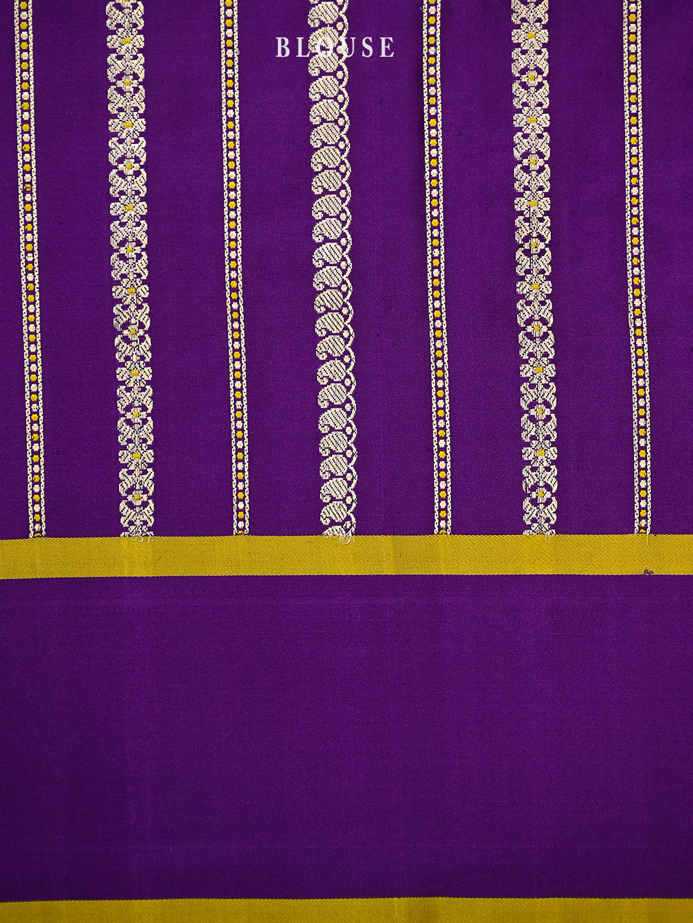 Purple Meenakari Boota Satin Silk Handloom Banarasi Saree - Sacred Weaves