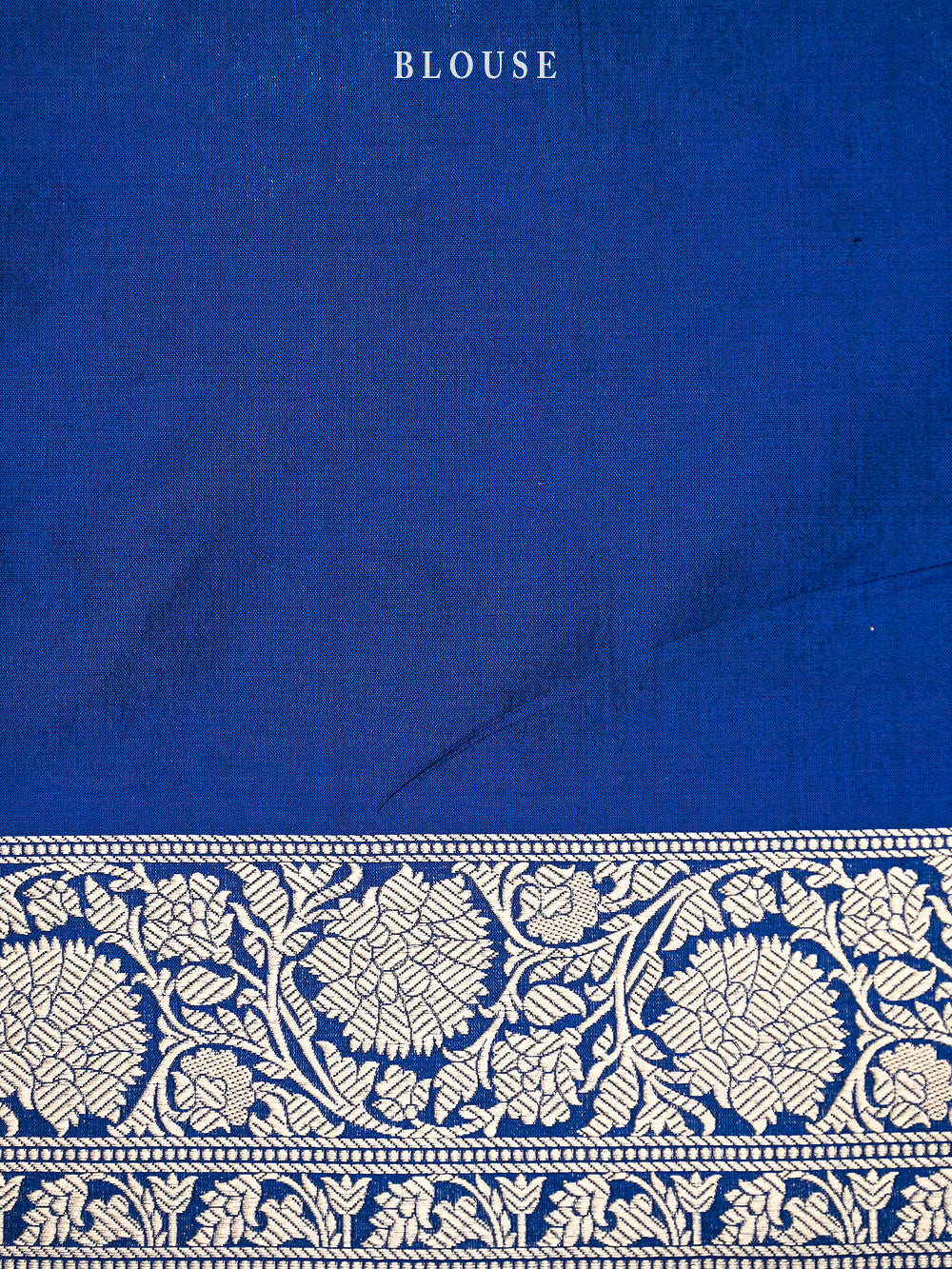 Midnight Blue Uppada Katan Silk Handloom Banarasi Saree