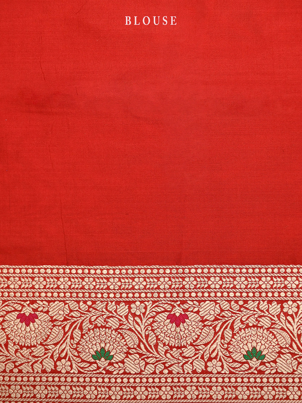 Red Meenakari Uppada Katan Silk Handloom Banarasi Saree