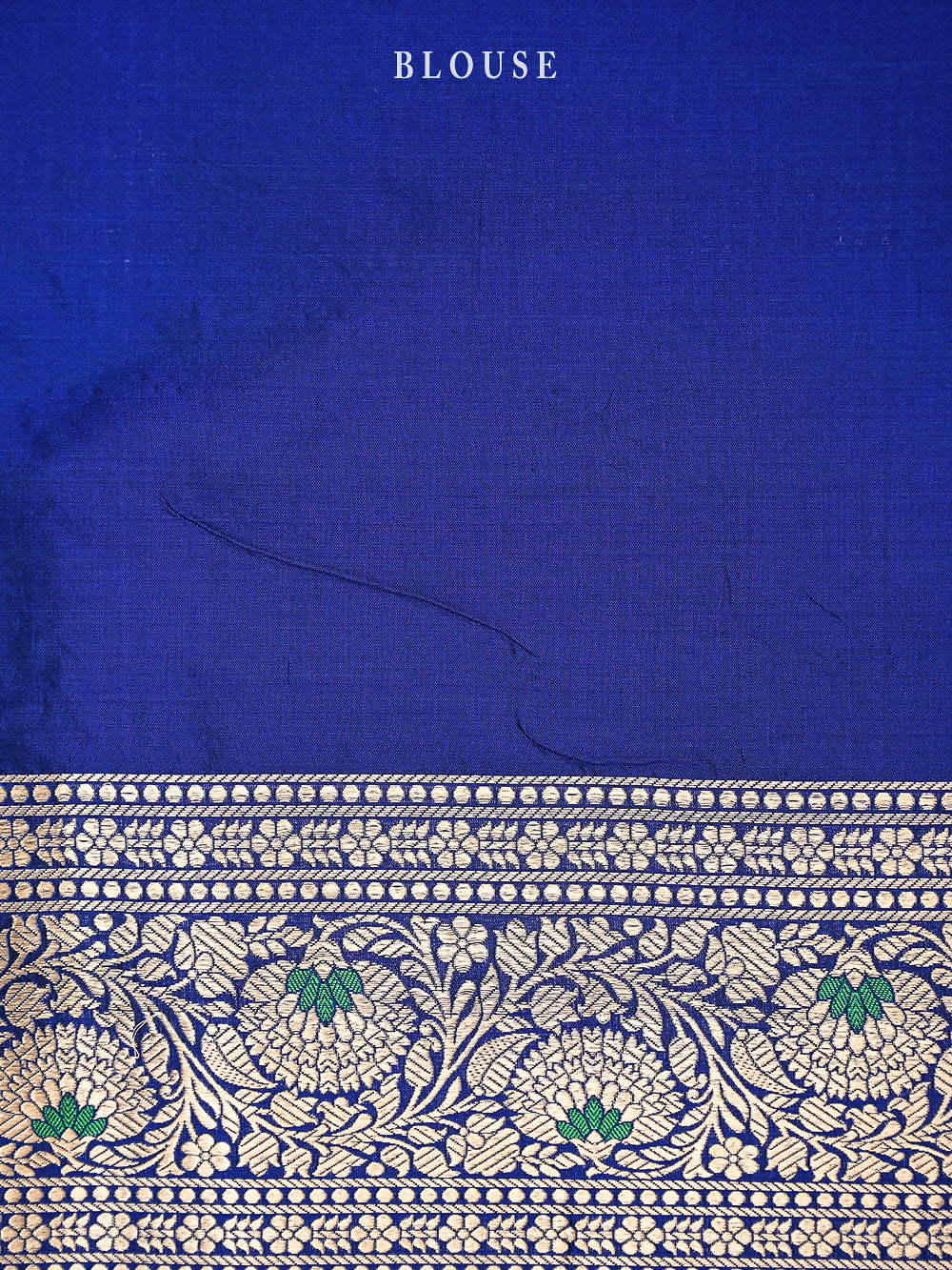 Midnight Blue Meenakari Uppada Katan Silk Handloom Banarasi Saree