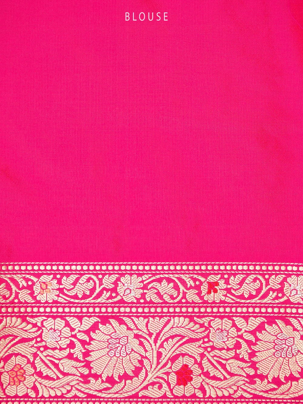 Pink Orange Meenakari Katan Silk Handloom Banarasi Saree - Sacred Weaves