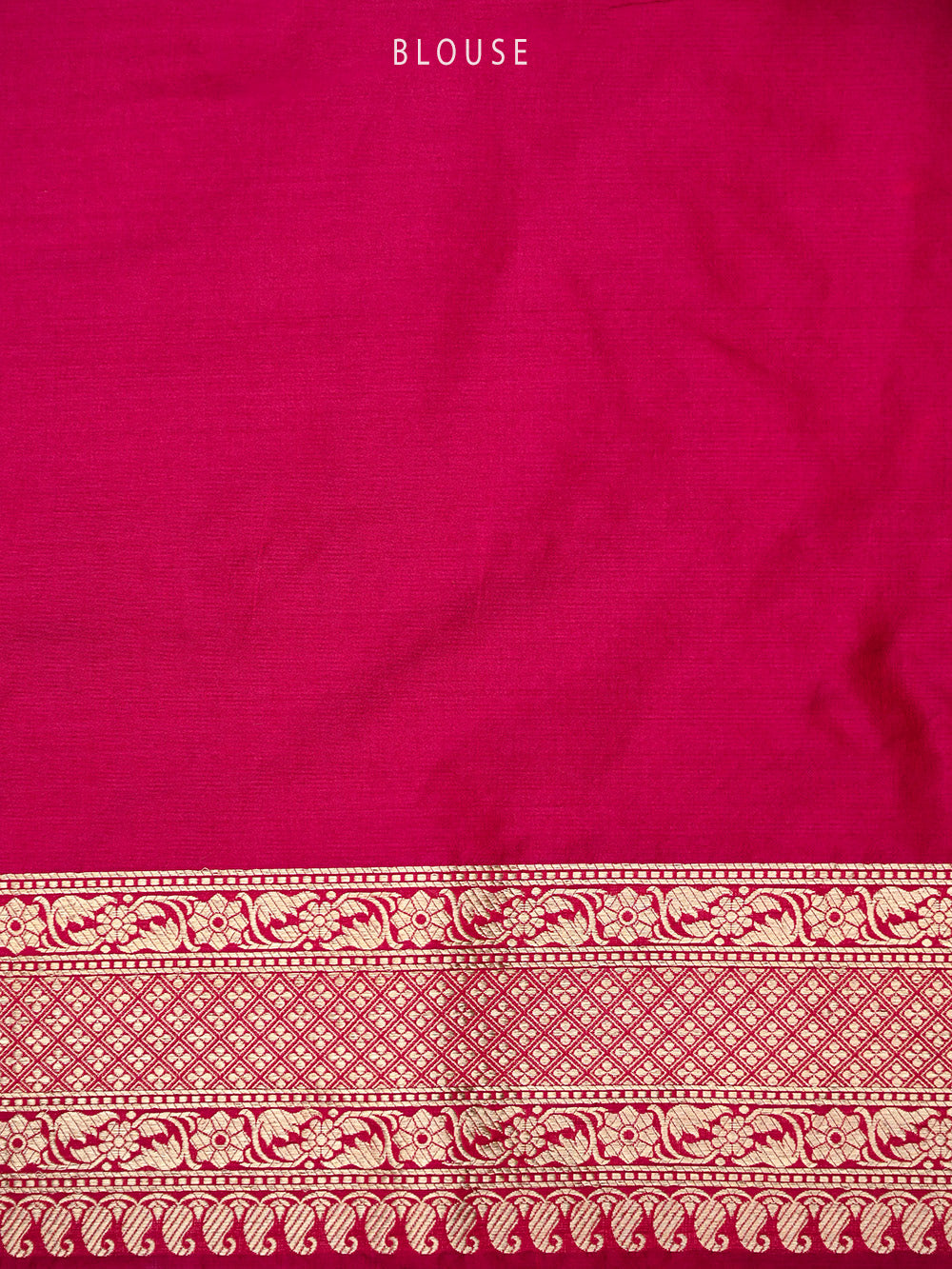 Dark Pink Meenakari Katan Silk Handloom Banarasi Saree