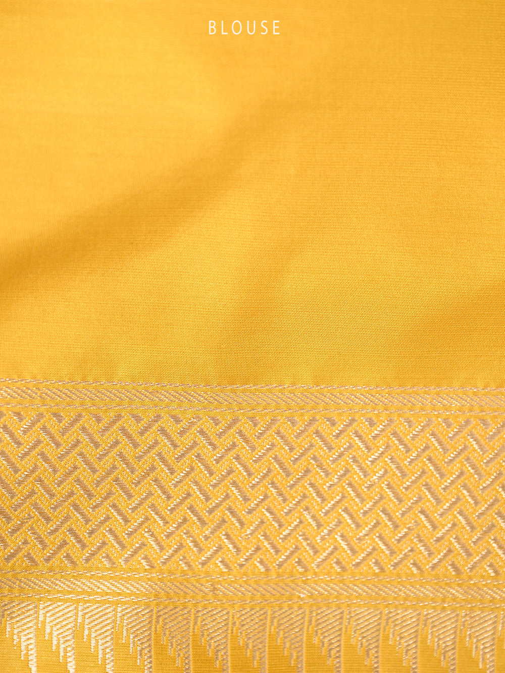 Mustard Meenakari Katan Silk Handloom Banarasi Saree