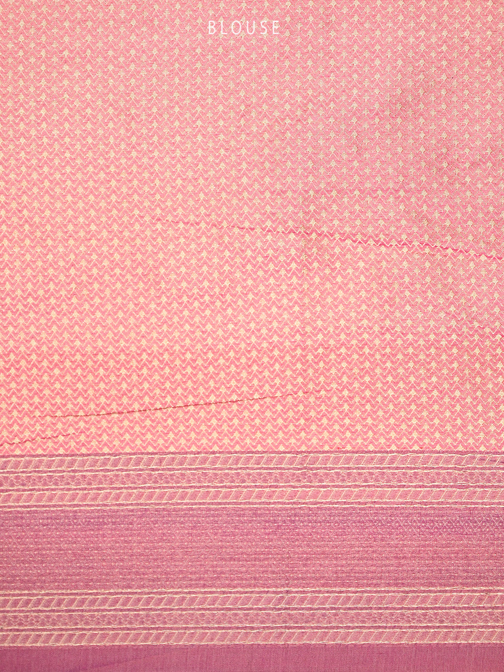 Pastel Pink Tissue Katan Silk Handloom Banarasi Saree - Sacred Weaves