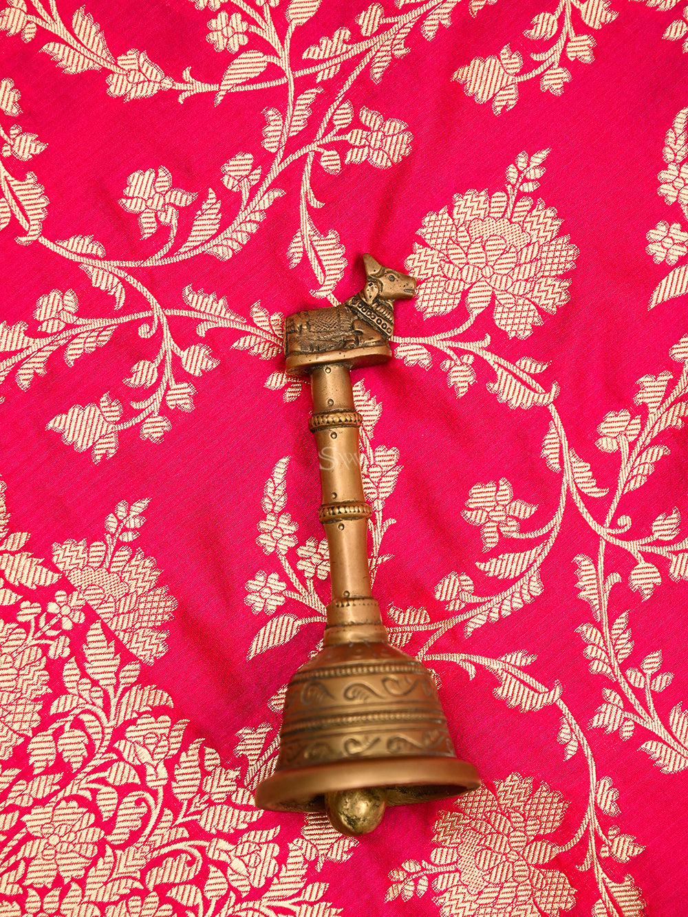 Pink Red Uppada Katan Silk Handloom Banarasi Saree