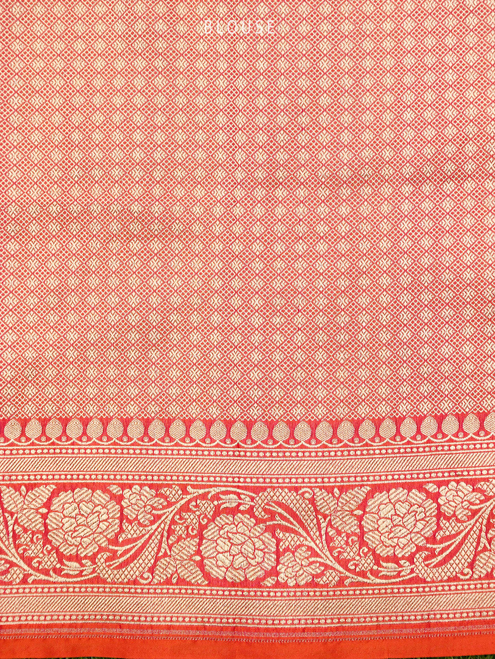 Pink Orange Meenakari Uppada Katan Silk Handloom Banarasi Saree