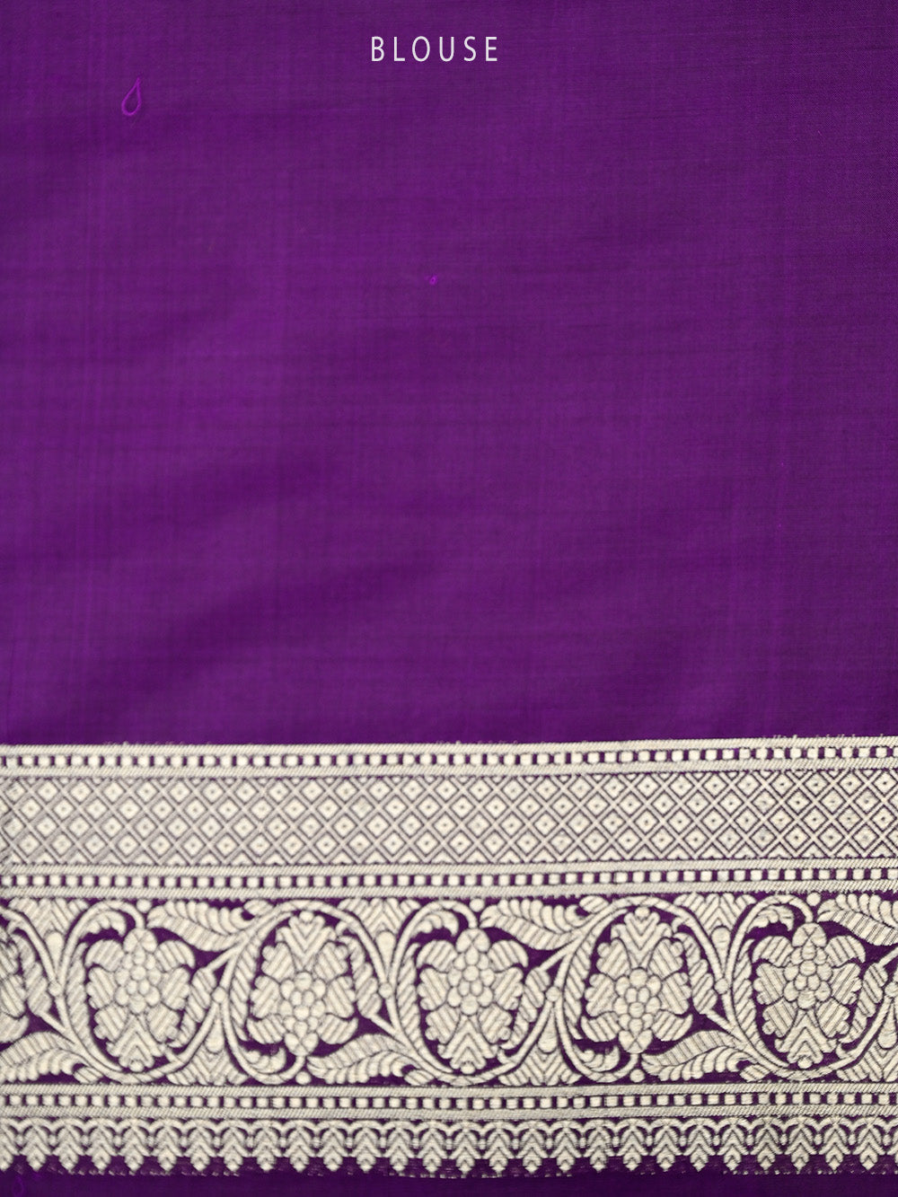 Purple Katan Silk Brocade Handloom Banarasi Saree