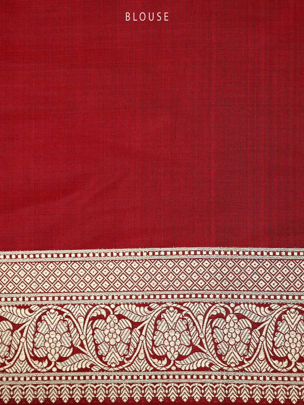 Maroon Katan Silk Brocade Handloom Banarasi Saree