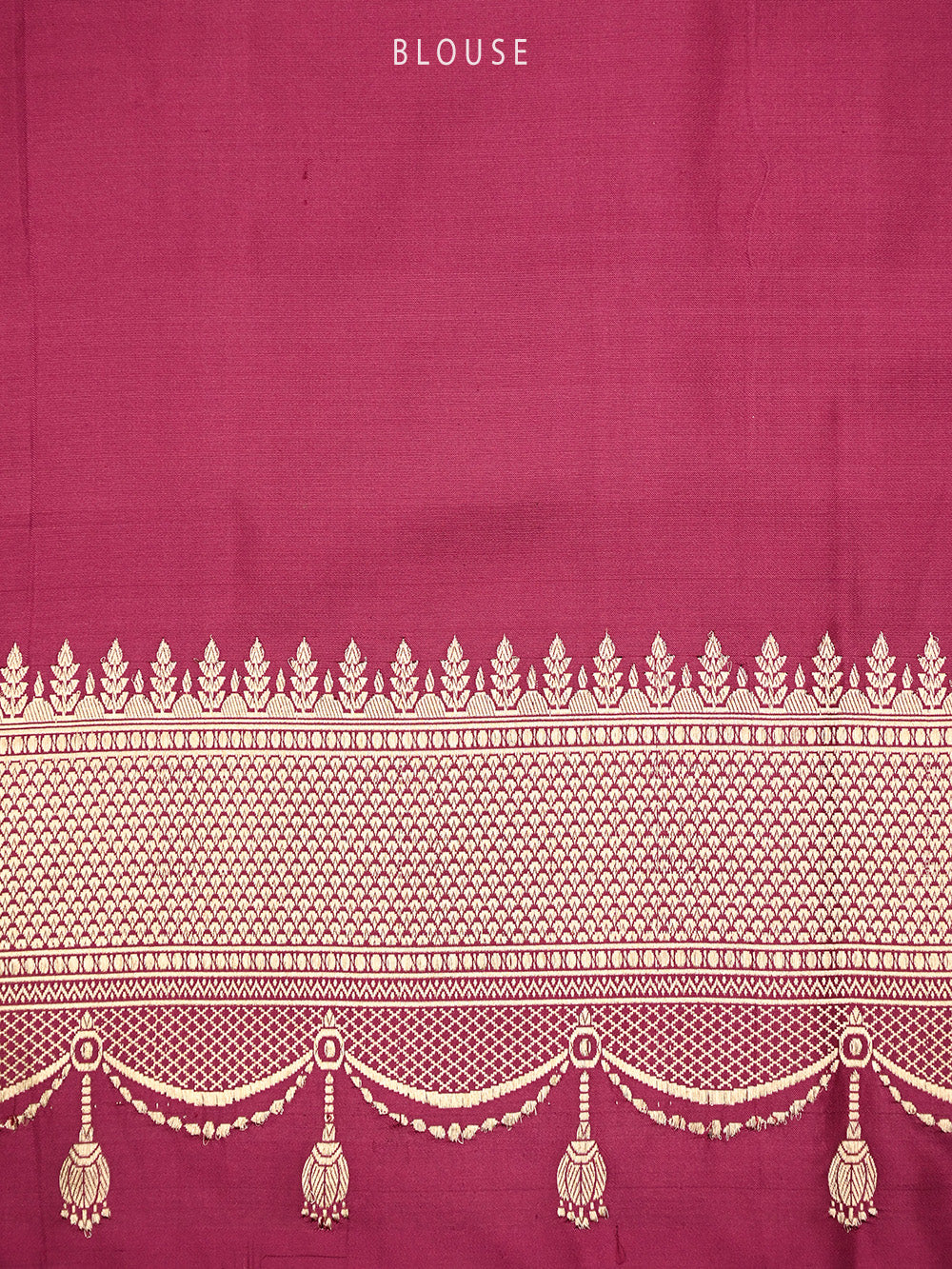 Onion Pink Booti Satin Silk Handloom Banarasi Saree