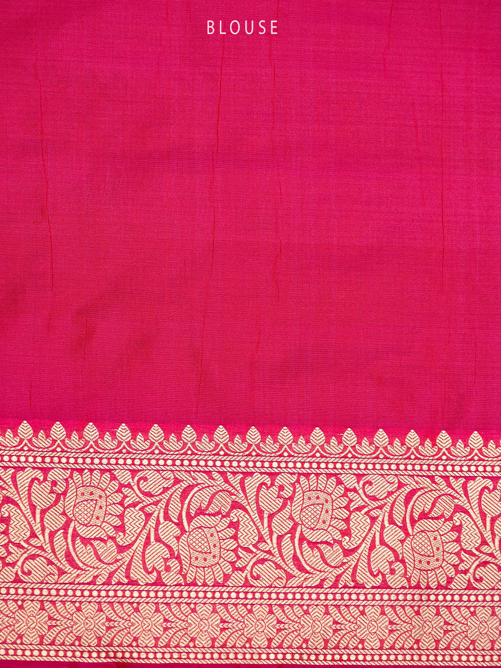 Pink Red Uppada Katan Silk Handloom Banarasi Saree