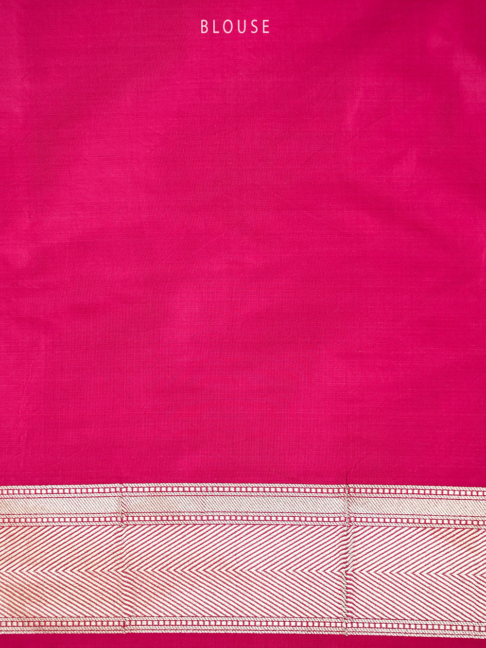 Dark Pink Shikargah Boota Katan Silk Handloom Banarasi Saree