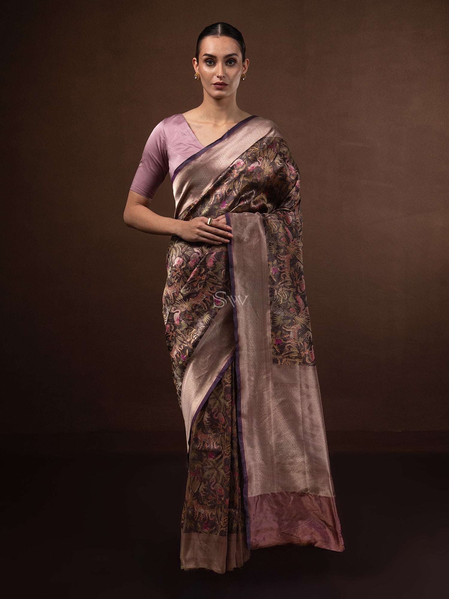 Fabulous kataan silk online saree