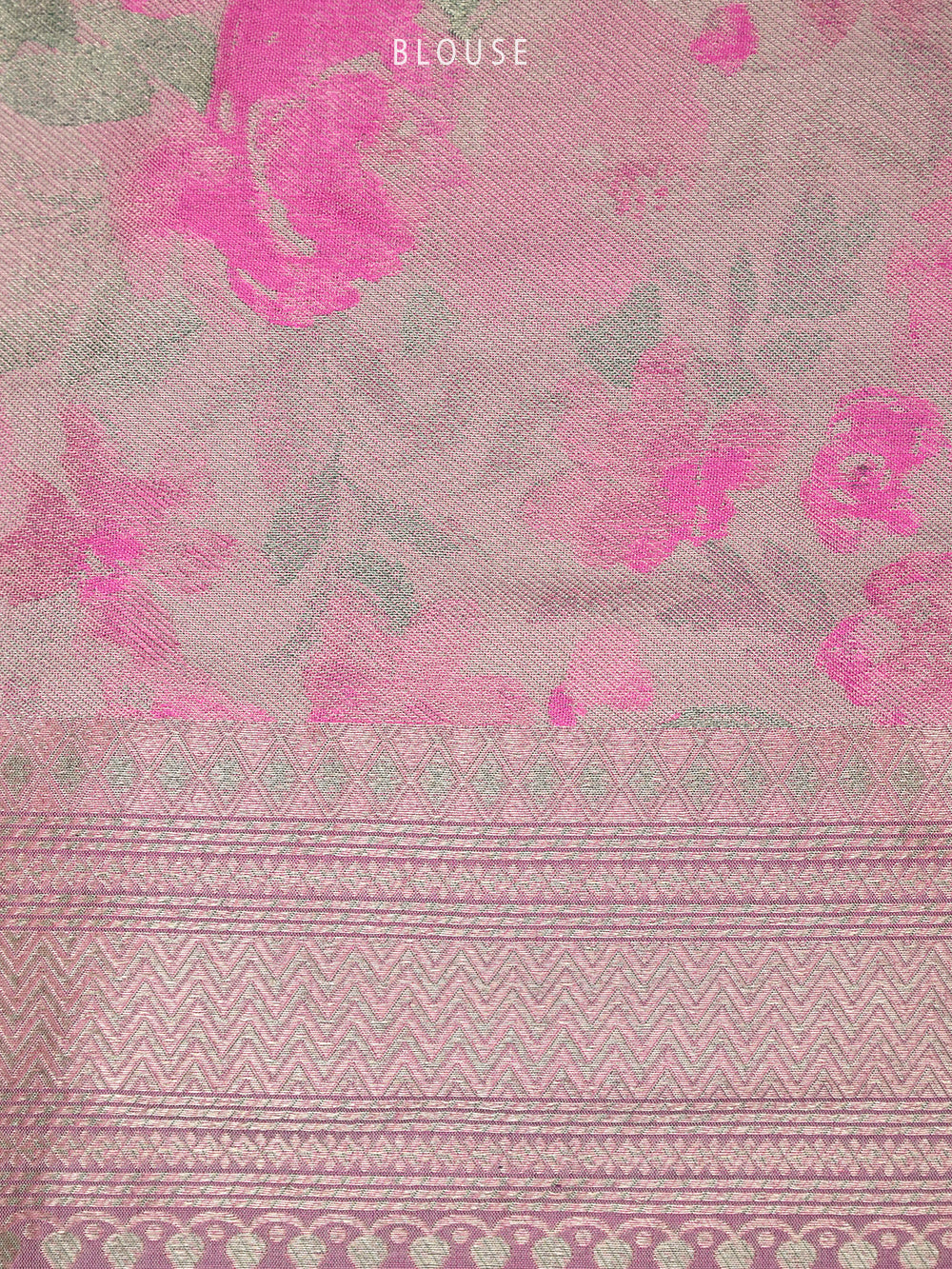 Pastel Purple Tissue Katan Silk Handloom Banarasi Saree - Sacred Weaves