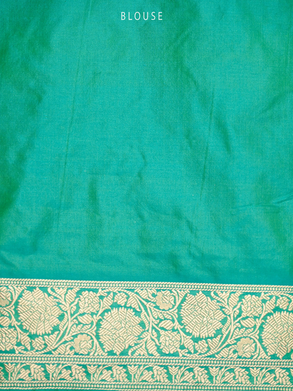 Sea Green Uppada Katan Silk Handloom Banarasi Saree