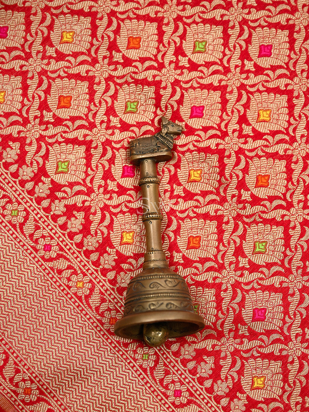 Maroon Meenakari Jaal Katan Silk Handloom Banarasi Saree