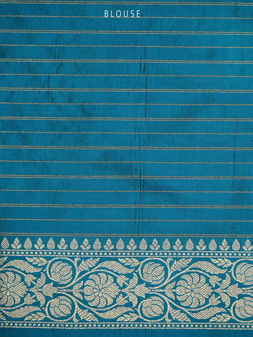 Blue Green Meenakari Jaal Katan Silk Handloom Banarasi Saree