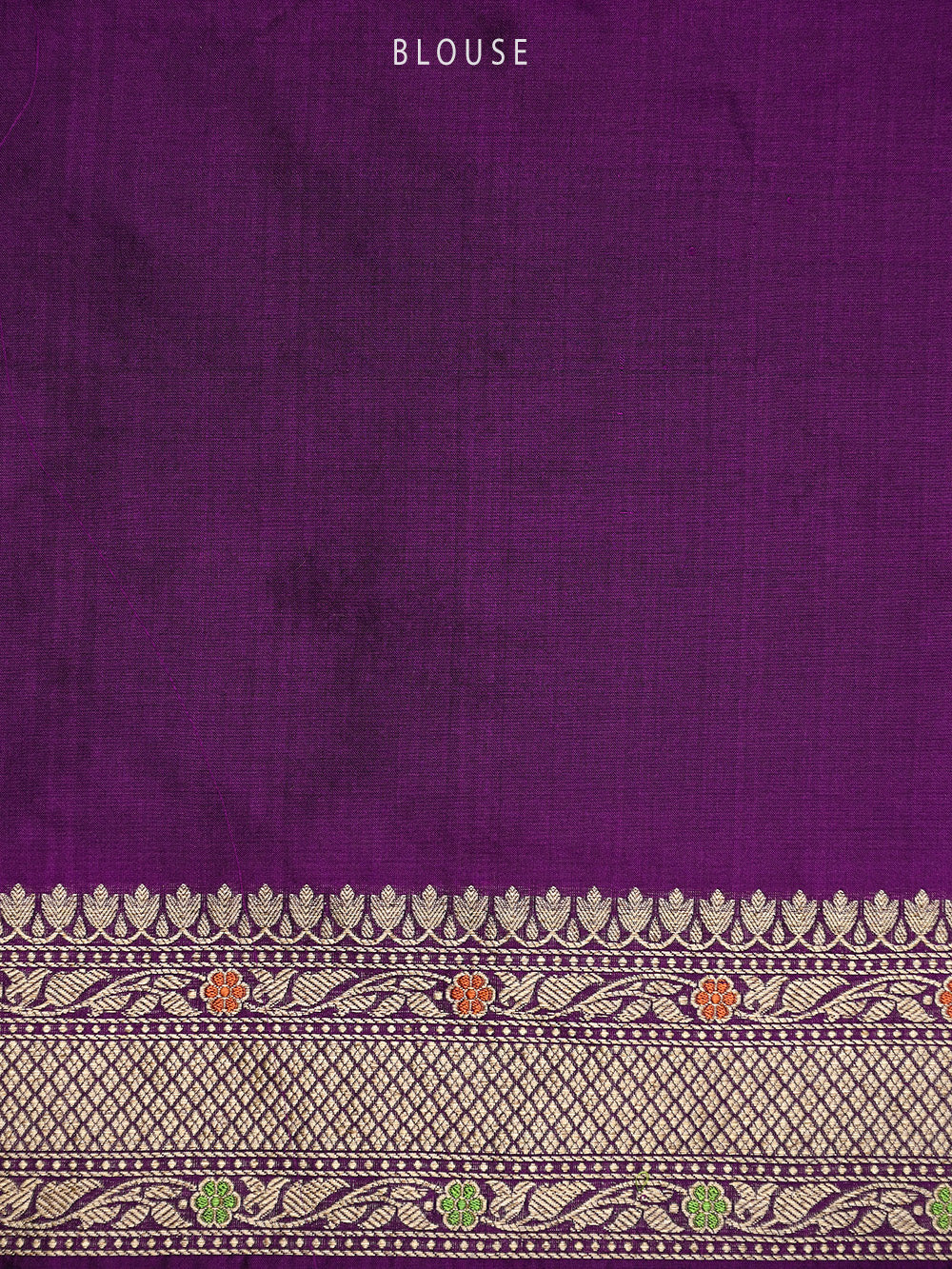 Dark Purple Meenakari Jaal Katan Silk Handloom Banarasi Saree