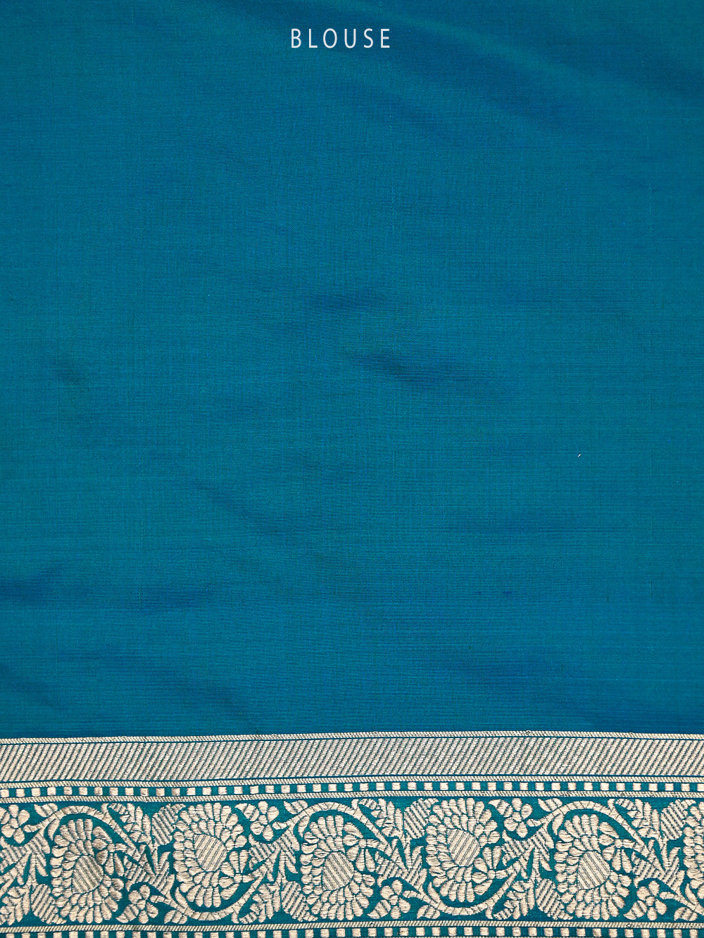 Teal Green Uppada Katan Silk Handloom Banarasi Saree