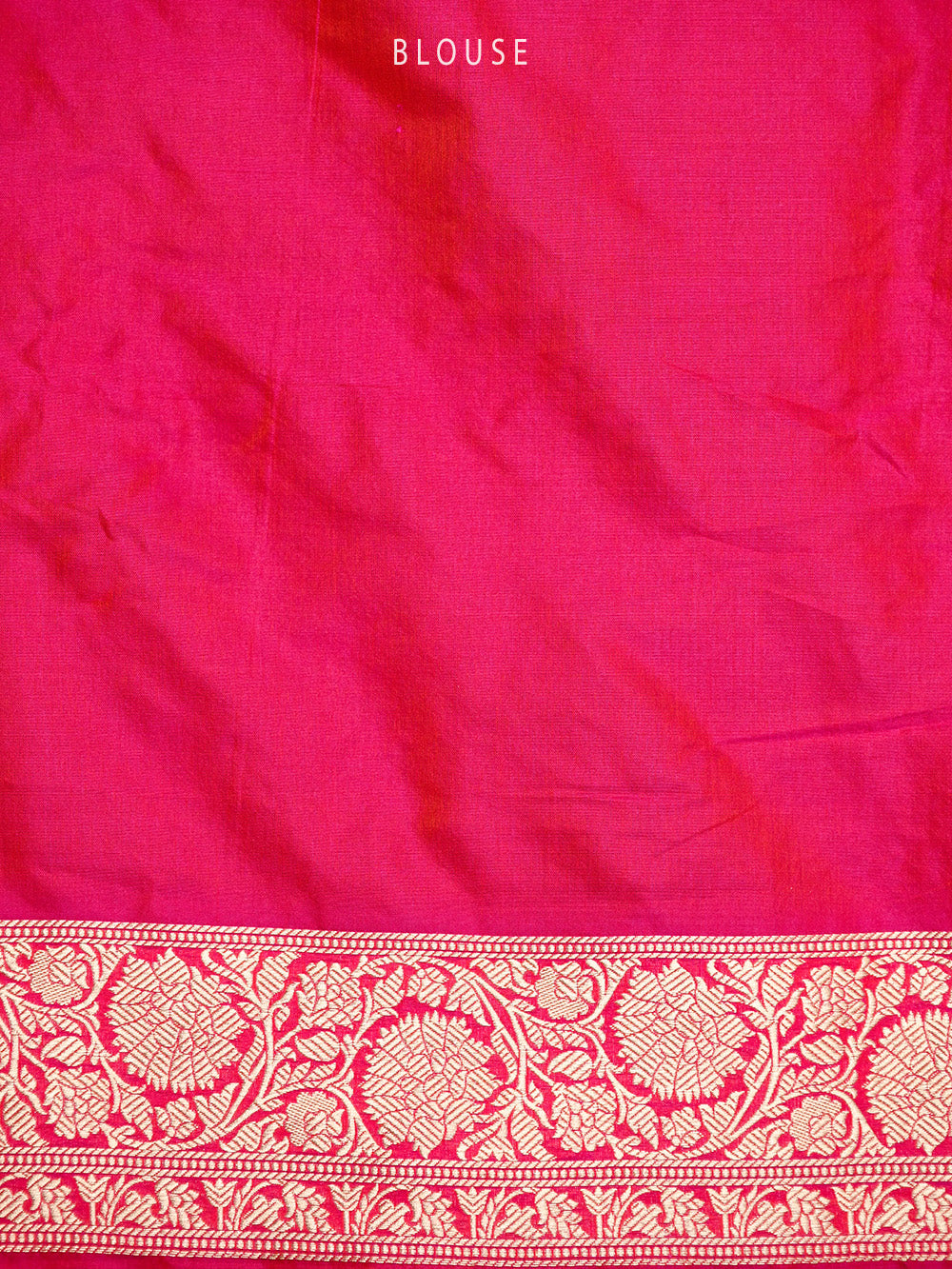 Pink Orange Uppada Katan Silk Handloom Banarasi Saree