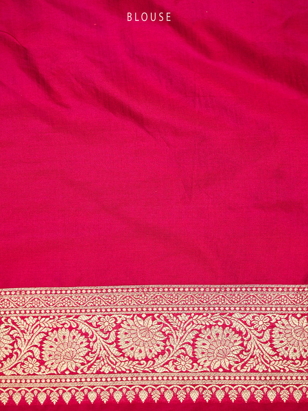 Magenta Booti Uppada Katan Silk Handloom Banarasi Saree