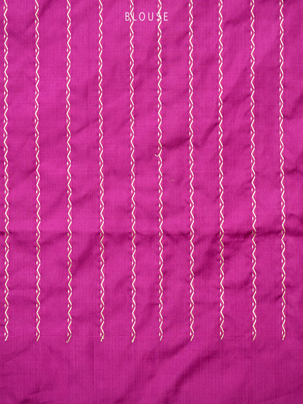 Magenta Boota Katan Silk Handloom Banarasi Saree