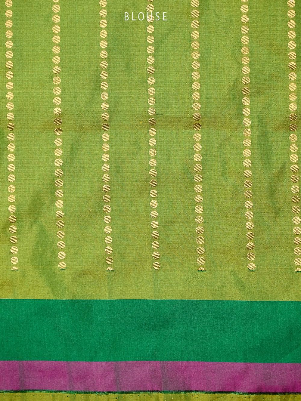 Bottle Green Meenakari Booti Katan Silk Handloom Banarasi Saree