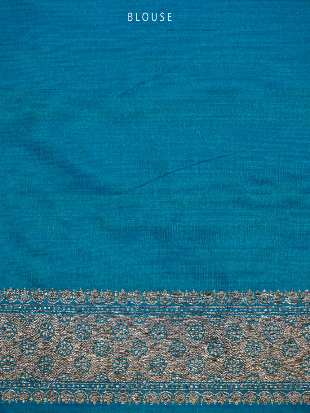 Green Blue Jaal Katan Silk Handloom Banarasi Saree - Sacred Weaves