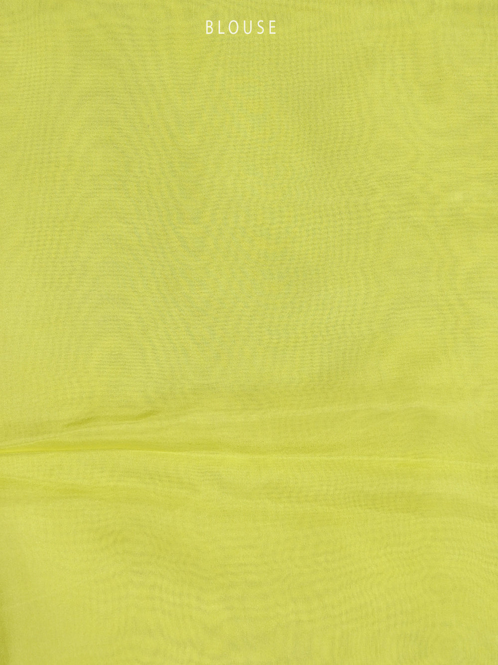 Lime Yellow Plain Silk Handloom Saree