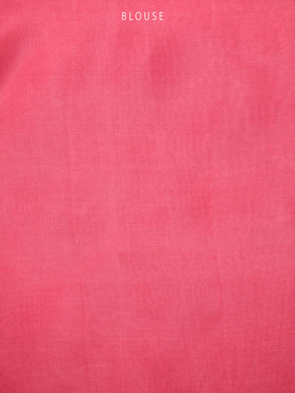 Coral Pink Plain Silk Handloom Saree - Sacred Weaves