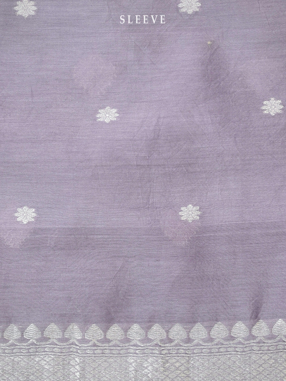 Pastel Purple Booti Cotton Silk Handloom Banarasi Suit