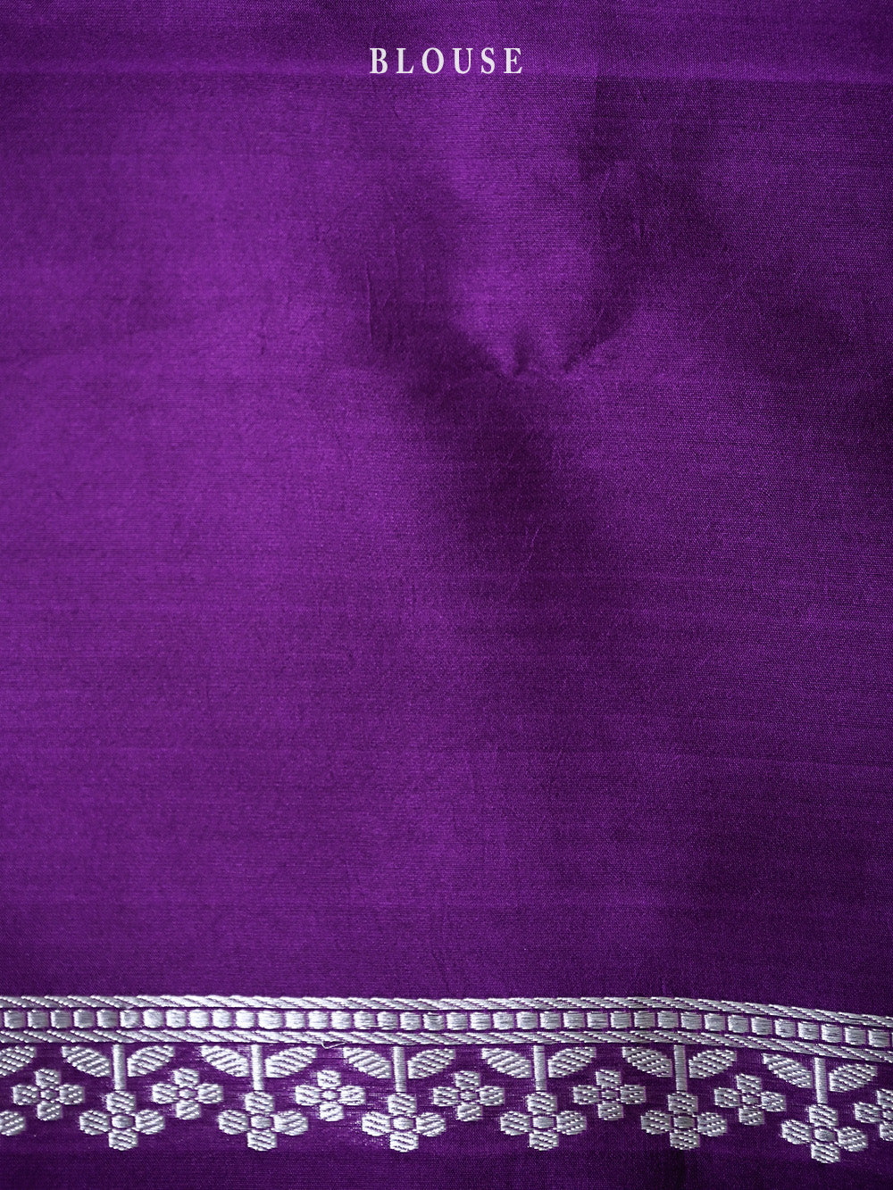 Purple Boota Organza Silk Handloom Banarasi Saree - Sacred Weaves