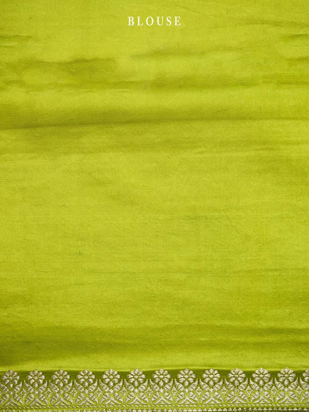 Parrot Green Boota Satin Silk Handloom Banarasi Saree - Sacred Weaves