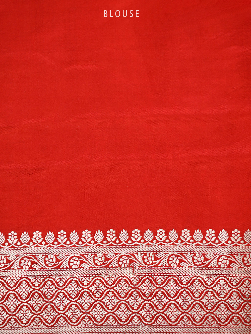 Red Boota Satin Silk Handloom Banarasi Saree