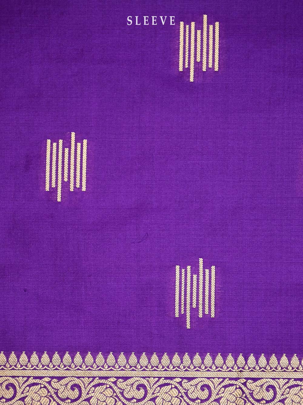 Purple Katan Silk Handloom Banarasi Suit - Sacred Weaves