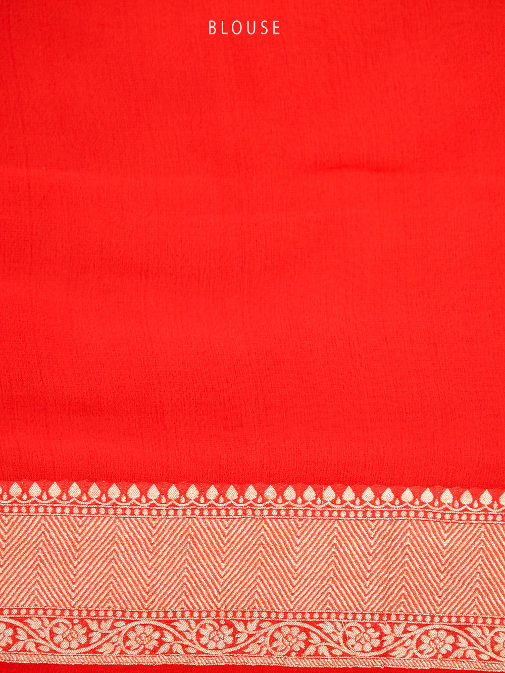 Pink Orange Rangkat Khaddi Georgette Handloom Banarasi Saree